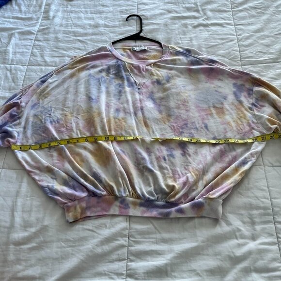 Young Fabulous and Broke Sweatshirt Juliette Pastel Tie-Die - Picture 8 of 12